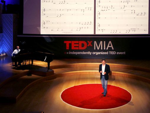 Click to play Scott Rickard: The beautiful math behind the ugliest music