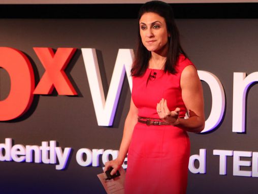 Click to play Gayle Tzemach Lemmon: Mujeres emprendedoras; ejemplo, no excepción
