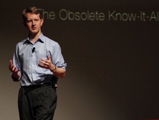 Click to play Ken Jennings : Watson, Jeopardy and moi, l'obsolète Monsieur-je-sais-tout