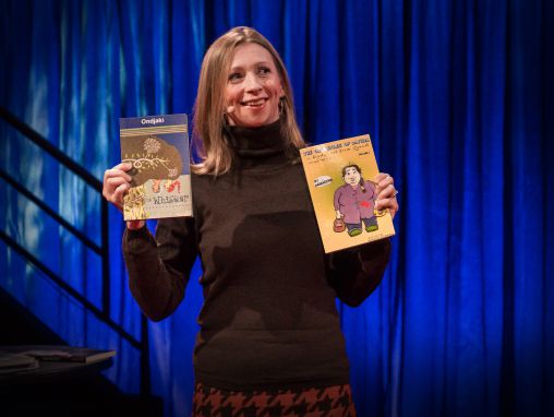 Click to play Ann Morgan: Mon année de lecture de livres de tous les pays du monde
