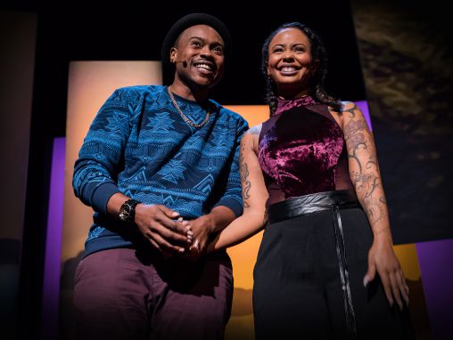 Click to play Tiq Milan et Kim Katrin Milan: Un amour qui nous laisse être nous-mêmes