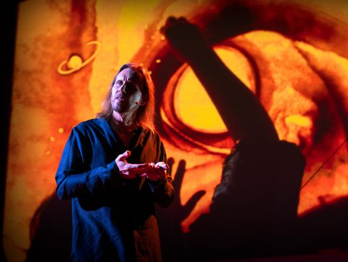 Click to play Beau Lotto and Cirque du Soleil: How we experience awe -- and why it matters