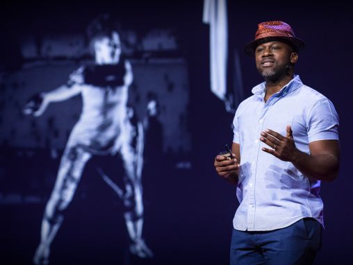 Click to play Marc Bamuthi Jospeh: Ce que le foot peut nous enseigner sur la liberté
