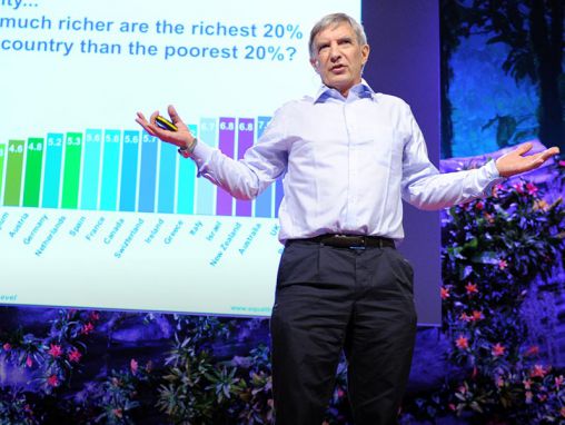 Click to play Richard Wilkinson: Nola ezberdintasun ekonomikoak kaltetzen dituen gizarteak
