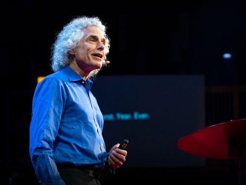 Click to play Steven Pinker: El mundo, ¿está mejorando o empeorando? Una mirada a los números