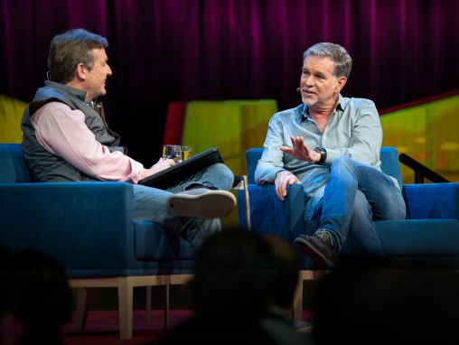 Click to play Reed Hastings: How Netflix changed entertainment -- and where it's headed