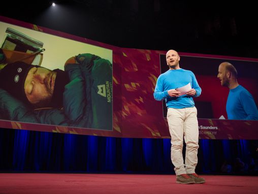 Click to play Ben Saunders: Al Polo Sud e ritorno — i 105 giorni più difficili della mia vita