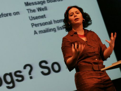 Mena Trott zum Thema Blogs