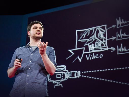 Click to play Abe Davis: Neue Video-Technologie enthüllt versteckte Eigenschaften von Objekten