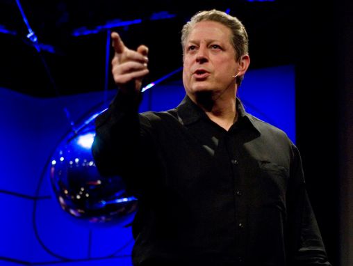 Click to play Al Gore: nouvelles idées sur la crise climatique