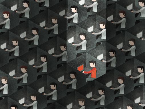 Click to play Caleb Barlow: Da dove proviene veramente il cybercrimine?
