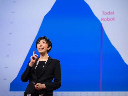 Click to play Noriko Arai: Dokáže robot prejsť vysokoškolskými prijímacími skúškami?