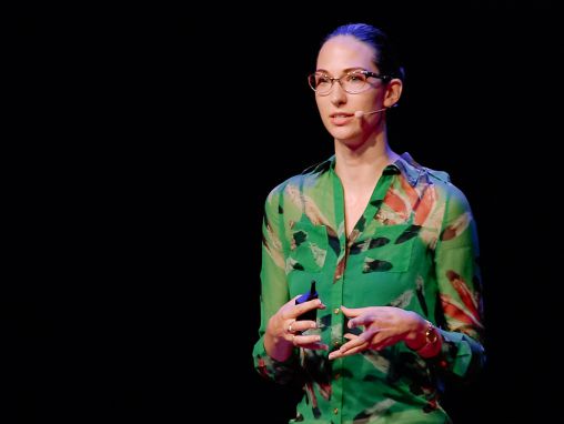 Click to play Erin Marie Saltman: How young people join violent extremist groups -- and how to stop them