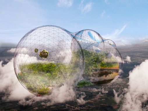 Click to play Tomás Saraceno: Would you live in a floating city in the sky?