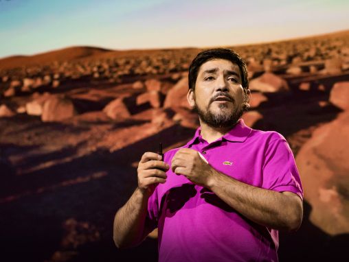 Click to play Armando Azua-Bustos: Det mest marsiske stedet på jorden