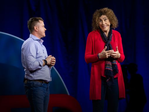 Click to play Paula Stone Williams and Jonathan Williams: The story of a parent's transition and a son's redemption