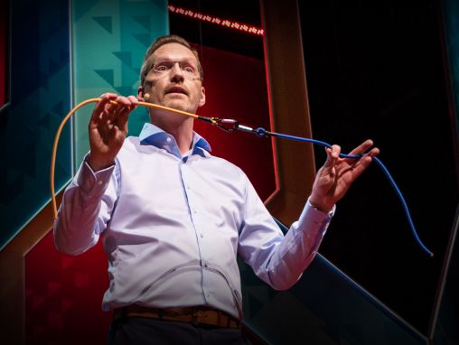 Click to play Karl Skjonnemand: The self-assembling computer chips of the future
