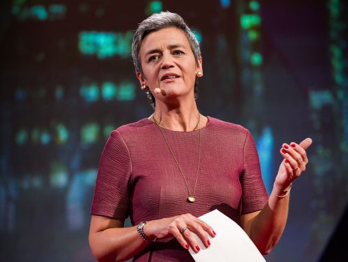 Click to play Margrethe Vestager: En ny tid for kommercielle monopoler