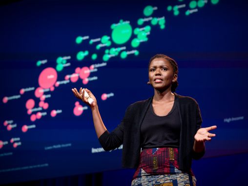 Click to play Rose M. Mutiso: Betaalbare en duurzame stroom voor Afrika