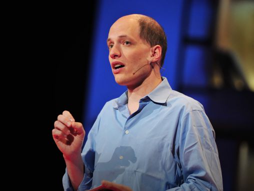 Click to play Alain de Botton: Brižljivija, nežnija filozofija uspeha