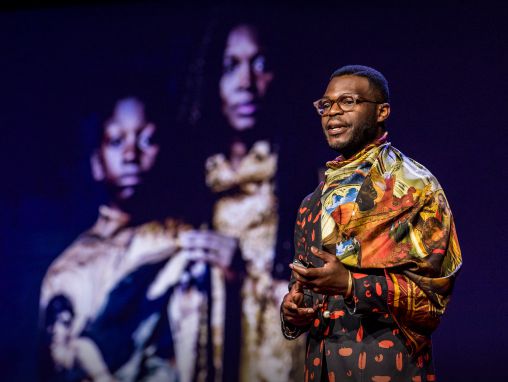 Click to play Walé Oyéjidé: Fashion that celebrates African strength and spirit
